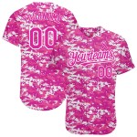Maillot de baseball camouflage rose 3D pour femmes, motif poitrine rose-noir, ruban de soutien personnalisé pour la sensibilisation au cancer du sein Maillot de baseball camouflage rose 3D pour femmes, motif poitrine rose-noir, ruban de soutien personnalisé pour la sensibilisation au cancer du sein